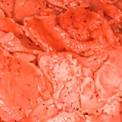 Gelato alla fragola prodotto artigianalmente da Gelateria Fior di Fragola